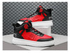 Elegant Sport Men's Sneaker Trend High Top Platform Shoes Spring Vulcanized Shoes Leather Casual Sport Fashion Flat Low Top Sneaker Lace-up Modern Design by Stevvex