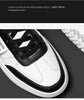Elegant Sport Men's Sneaker Trend High Top Platform Shoes Spring Vulcanized Shoes Leather Casual Sport Fashion Flat Low Top Sneaker Lace-up Modern Design by Stevvex