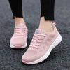 Elegant Sport Womens Sneakers Flats Casual Tennis Shoes Summer Lace-Up Mesh Light Breathable Casual Comfort Non Slip Lightweight Breathable Mesh Athletic Sneakers by Stevvex