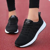 Elegant Sport Womens Sneakers Flats Casual Tennis Shoes Summer Lace-Up Mesh Light Breathable Casual Comfort Non Slip Lightweight Breathable Mesh Athletic Sneakers by Stevvex