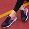 Elegant Sport Womens Sneakers Flats Casual Tennis Shoes Summer Lace-Up Mesh Light Breathable Casual Comfort Non Slip Lightweight Breathable Mesh Athletic Sneakers by Stevvex