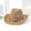 Elegant Tassel Beach Hats For Women Women's Bucket Sun Hat Max Sun Protection Holiday Hats Ladies Sun Hat Summer Straw Hats UV Protection Foldable Travel One Size Hat Modern Summer Fedoras For Party by Stevvex