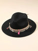 Elegant Tassel Beach Hats For Women Women's Bucket Sun Hat Max Sun Protection Holiday Hats Ladies Sun Hat Summer Straw Hats UV Protection Foldable Travel One Size Hat Modern Summer Fedoras For Party by Stevvex