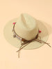 Elegant Tassel Beach Hats For Women Women's Bucket Sun Hat Max Sun Protection Holiday Hats Ladies Sun Hat Summer Straw Hats UV Protection Foldable Travel One Size Hat Modern Summer Fedoras For Party by Stevvex