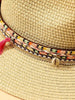 Elegant Tassel Beach Hats For Women Women's Bucket Sun Hat Max Sun Protection Holiday Hats Ladies Sun Hat Summer Straw Hats UV Protection Foldable Travel One Size Hat Modern Summer Fedoras For Party by Stevvex