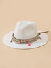 Elegant Tassel Beach Hats For Women Women's Bucket Sun Hat Max Sun Protection Holiday Hats Ladies Sun Hat Summer Straw Hats UV Protection Foldable Travel One Size Hat Modern Summer Fedoras For Party by Stevvex