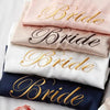 Elegant Wedding Bride Robe Lightweight Short Silk Sleepwear Women Indoor Bathrobes by Stevvex
