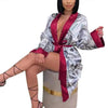 Elegant Women Indoor Robes Modern Design Bathrobes Ladies Long Sleepwear Soft And Comfortable Womens Bathrobes by Stevvex
