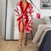 Elegant Women Indoor Robes Modern Design Bathrobes Ladies Long Sleepwear Soft And Comfortable Womens Bathrobes by Stevvex