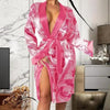 Elegant Women Indoor Robes Modern Design Bathrobes Ladies Long Sleepwear Soft And Comfortable Womens Bathrobes by Stevvex
