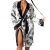 Elegant Women Indoor Robes Modern Design Bathrobes Ladies Long Sleepwear Soft And Comfortable Womens Bathrobes by Stevvex