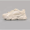 Elegant Women's Sneakers Lace Up Thick Platform Casual Shoes Leather Comfortable Walking Footwear Fashion New Lightweight Casual Everyday Walking Fashion Sneakers by Stevvex
