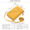 Elegant Women Small Crossbody Bags With Large Capacity Designer PU Leather Shoulder Bags For Women Phone Purses by Stevvex