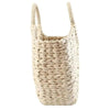 Elehant Women's Woven Wicker Straw Half Round Bag Trendy Large Capacity Female Casual Travel Bag by Stevvex