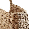 Elehant Women's Woven Wicker Straw Half Round Bag Trendy Large Capacity Female Casual Travel Bag by Stevvex