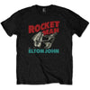 Elton John Rocketman Piano [T-Shirt] by Rock Band Apparel