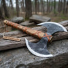 Unique Double-Headed Viking Axe - Handcrafted Decor Piece | Two Styles Available | JW SteelCrafts by JW SteelCrafts