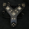 The "Eros" all Black Harness by Bestia Dog Gear