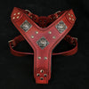 The "Eros" harness RED by Bestia Dog Gear