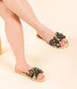 Erra Sandal in Green Floral