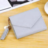 Ethnic Design Leather Small Wallet For Women Luxury Famous Short Coin Zipper Purse, Credit Card Holder Mini Wallets/Purses Female by Stevvex