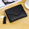 Ethnic Design Leather Small Wallet For Women Luxury Famous Short Coin Zipper Purse, Credit Card Holder Mini Wallets/Purses Female by Stevvex