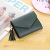 Ethnic Design Leather Small Wallet For Women Luxury Famous Short Coin Zipper Purse, Credit Card Holder Mini Wallets/Purses Female by Stevvex