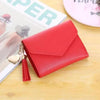 Ethnic Design Leather Small Wallet For Women Luxury Famous Short Coin Zipper Purse, Credit Card Holder Mini Wallets/Purses Female by Stevvex