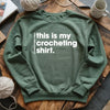 Everyday Crocheting Sweatshirt by YarnMerch