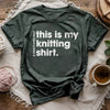 Everyday Knitting T-shirt by YarnMerch