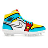 "Evil Genius" Jordan 1 TD Cleats by Stadium Custom Kicks