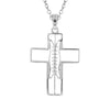 XL Gridiron Football Cross Necklace