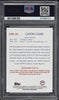 Graded 2022 Topps Bowman University Caitlin Clark #09B30 Rookie RC Basketball Card PSA 8 Near Mint
