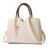 Eye-Catching Snow White Female Bag For Ladies With Phone Pocket Zipper Leather Bag For Women Shoulder Crossbody Bags by Stevvex