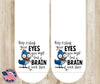 Eye Roll – White by Carolina Country Bling