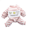 Pet Soft And Comfortable Home Clothes Small Dog Pajamas Base Coat by My Store