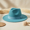 Wide Brim Bell Crown Wool Hat – Unisex Sun & Warmth Hat by FitiqueFit