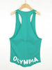 Men's Plus Size Letter Graphic Wide Strap Tank