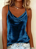 Solid Color Sleeveless Camisole Tank Top – 8 Colors, S–XXL by FitiqueFit