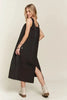 Drawstring Slit Back Cargo Summer Dress For Women – Trendy Utility-Inspired Dress with Adjustable Fit and Slit Back for Casual and Everyday Wear by Stevvex