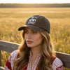 Horse Girl Embroidered Vintage Washed Baseball Cap – Adjustable Equestrian Hat by FitiqueFit
