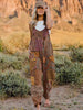 Double Take Full Size Printed V-Neck Sleeveless Jumpsuit by Wild and Free Boutique