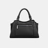 David Jones PU Leather Handbag Sleek Durable Everyday Tote