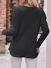 Ribbed Knit Puff Sleeve T-Shirt by Simply Love