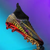 High-top Soccer Shoes Gold Plated Bottom Training Shoes Middle School Student Artificial Grass Sneaker Male by My Store