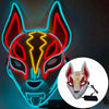 Halloween Pumpkin Head Scream Shining Mask by My Store