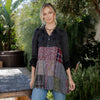 3/4 Ruffle Sleeves Western Blouse Top (New Color) by DoodleBug's