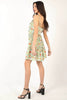 Floral Back Smocked Ruffled Mini Dress – Vibrant Floral Dress, Smocked Mini Dress, Ruffled Dress with Back Detailing, Playful Summer Dress, Feminine Mini Dress, Flirty Ruffled Dress, Boho Floral Dress by Stevvex