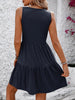V-Neck Sleeveless Mini Dress Charming Design Women Dress Lightweight Dress For Girls by Stevvex
