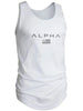 Men's US Flag Round Neck Tank
